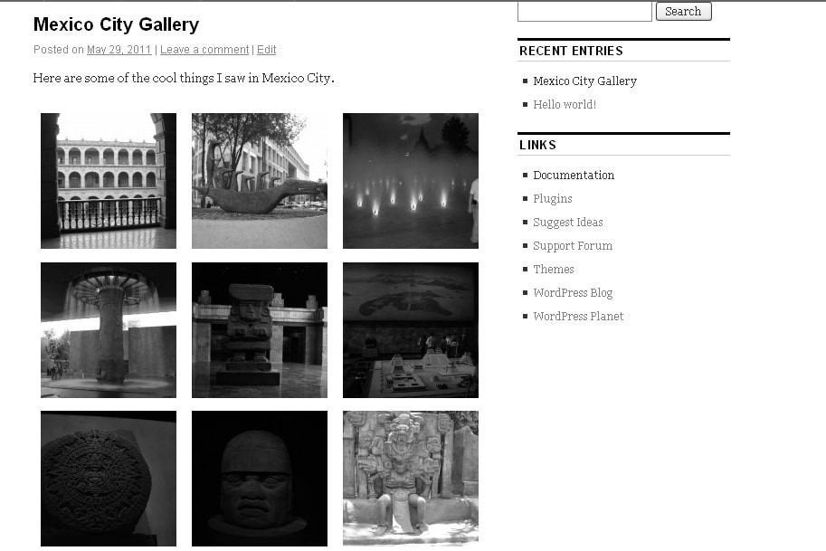 WordPress Gallery Tutorial WordPress Gallery Tutorial