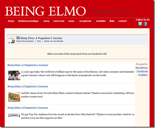 Facebook Grabber » Being Elmo Facebook Grabber » Being Elmo