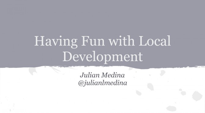 LocalDevelopment