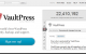 VaultPress home page screenshot