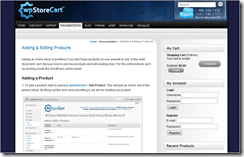 WP StoreCart screenshot WP StoreCart screenshot