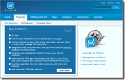 Ecwid screen shot Ecwid screen shot